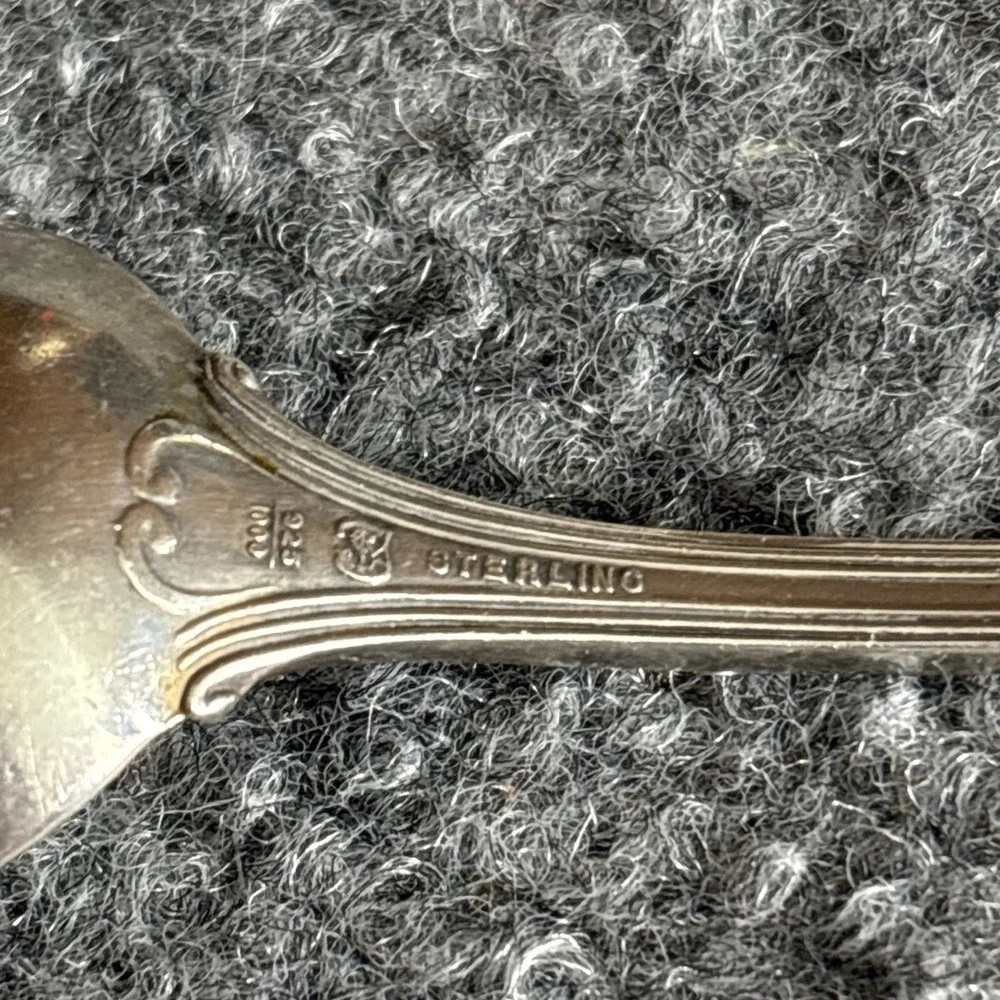 Towle Paul Revere Sterling Silver Teaspoon  .925 Monogram S 1906 Pattern